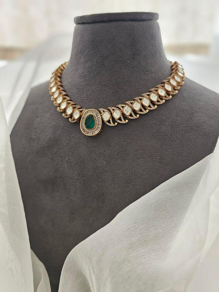 Shezan polki necklace Thumbnail