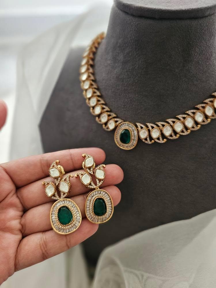 Shezan polki necklace Thumbnail