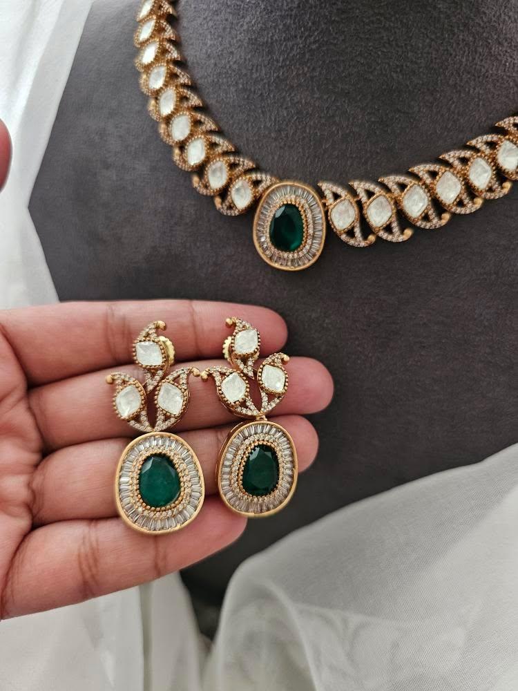 Shezan polki necklace Thumbnail