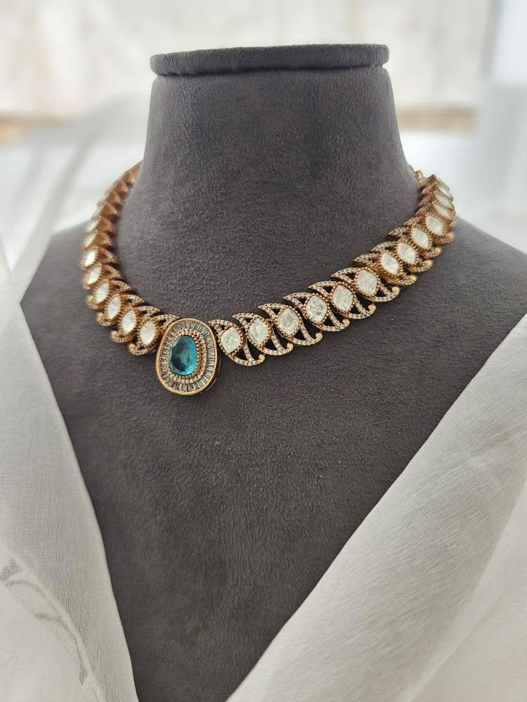 Shezan polki necklace Thumbnail