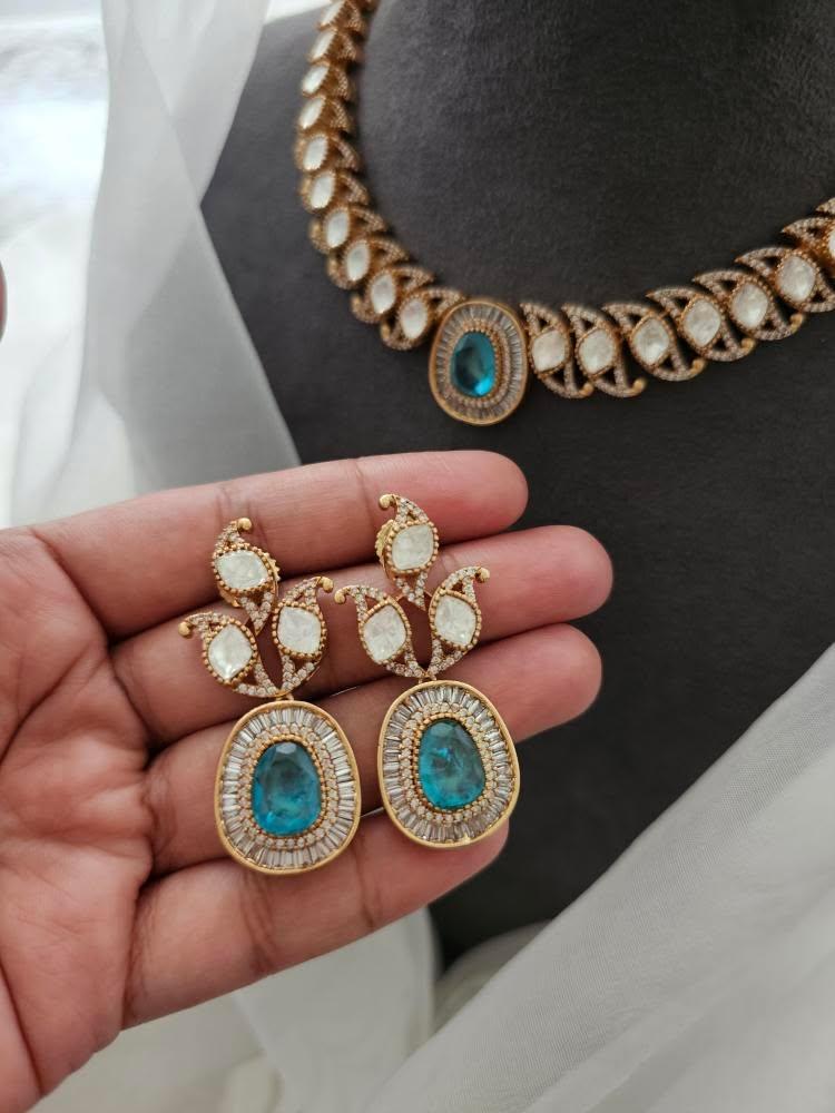 Shezan polki necklace Thumbnail