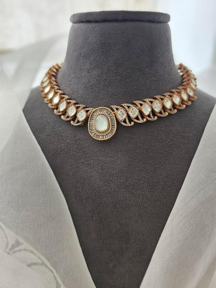 Shezan polki necklace Thumbnail