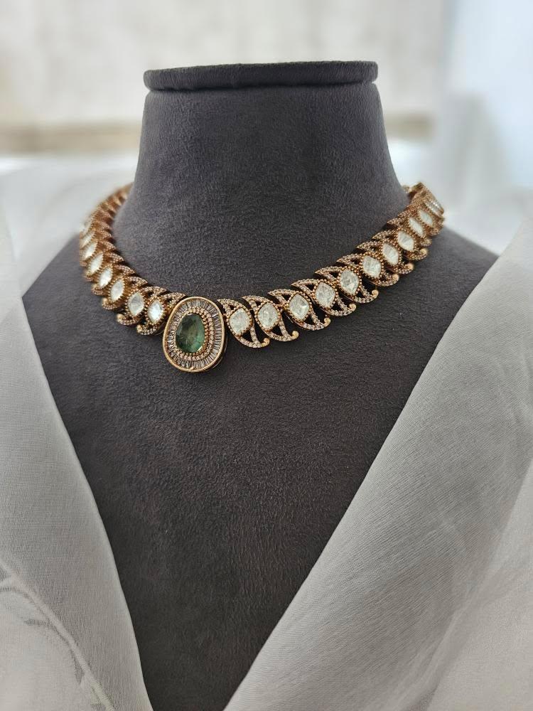 Shezan polki necklace Thumbnail