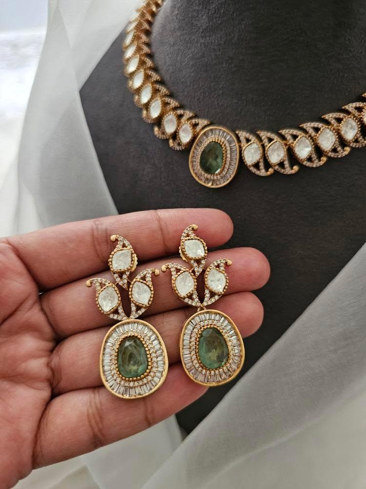 Shezan polki necklace Thumbnail