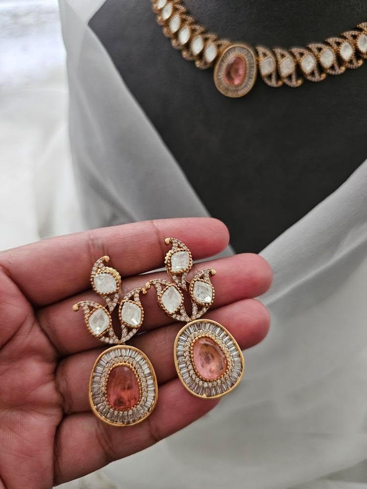 Shezan polki necklace Thumbnail