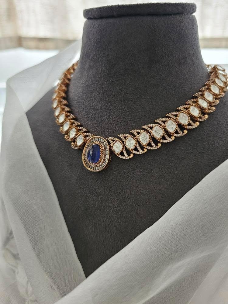 Shezan polki necklace Thumbnail