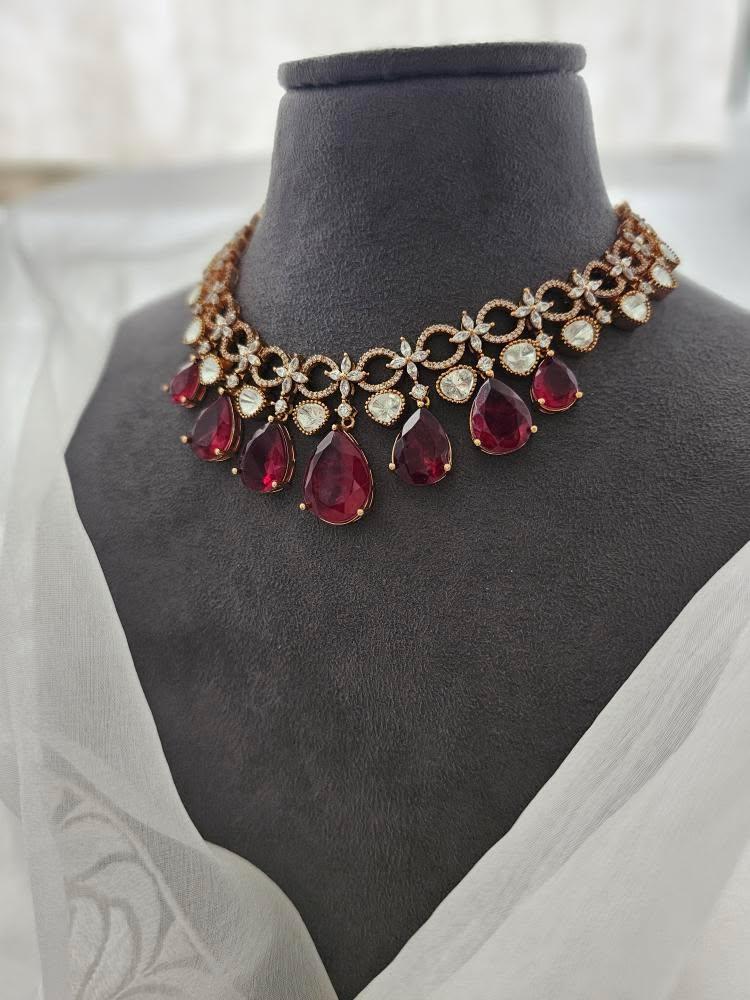 Gulzar polki necklace Thumbnail