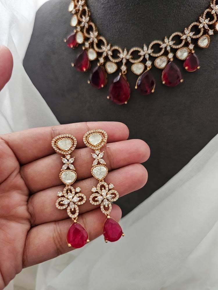Gulzar polki necklace Thumbnail