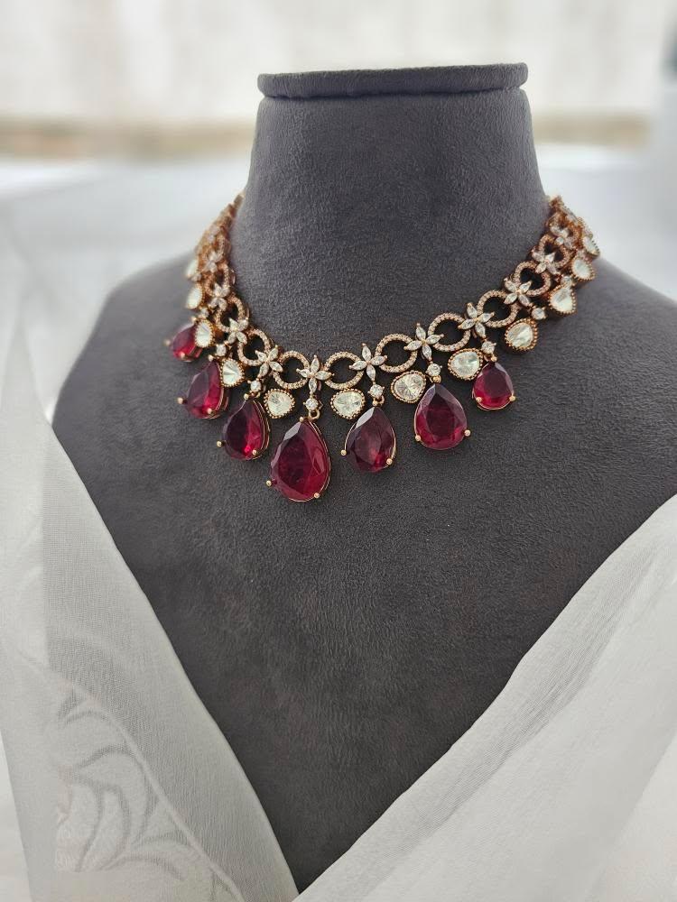 Gulzar polki necklace Thumbnail