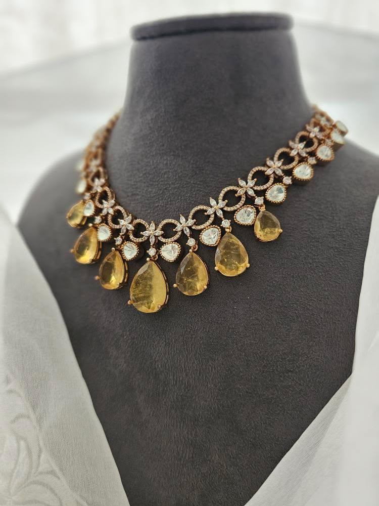 Gulzar polki necklace Thumbnail