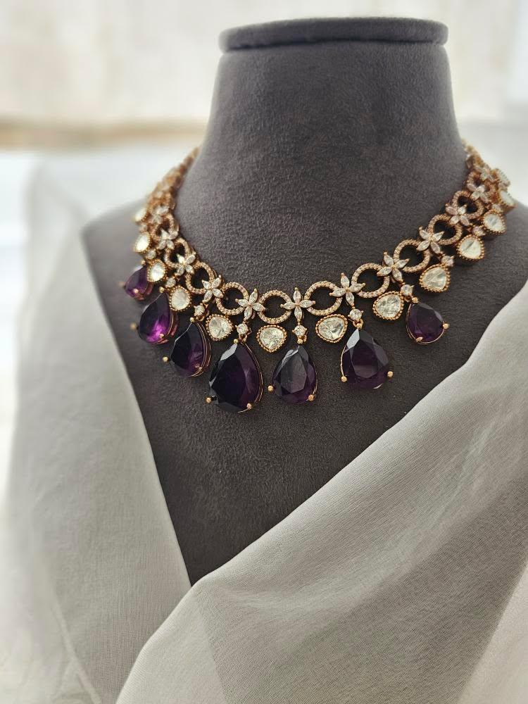 Gulzar polki necklace Thumbnail