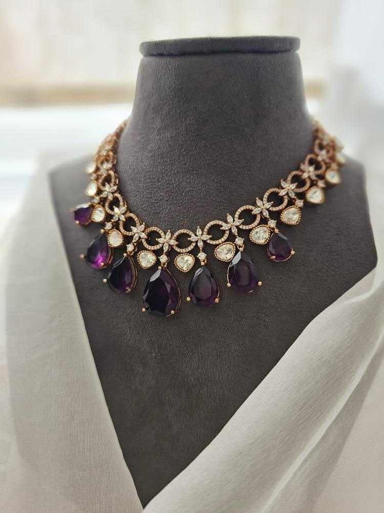 Gulzar polki necklace Thumbnail
