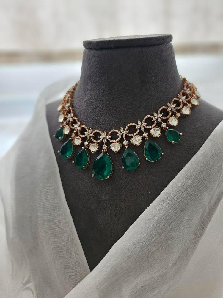 Gulzar polki necklace Thumbnail