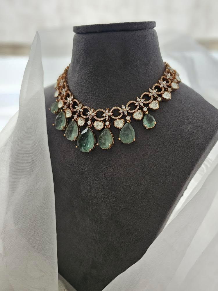 Gulzar polki necklace Thumbnail
