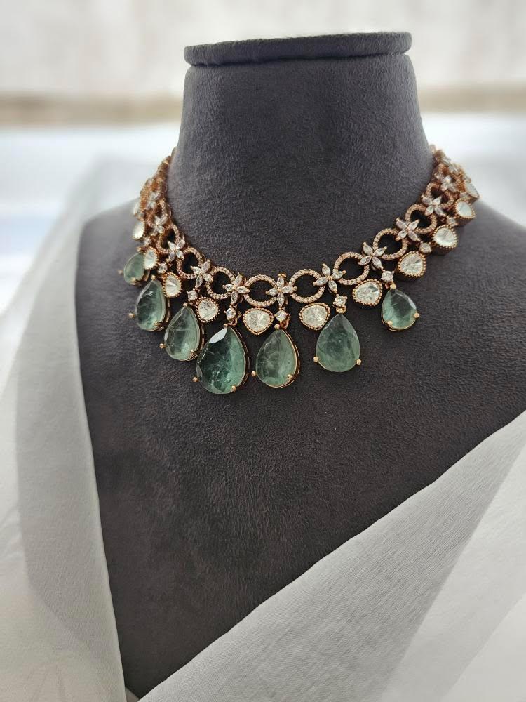 Gulzar polki necklace Thumbnail