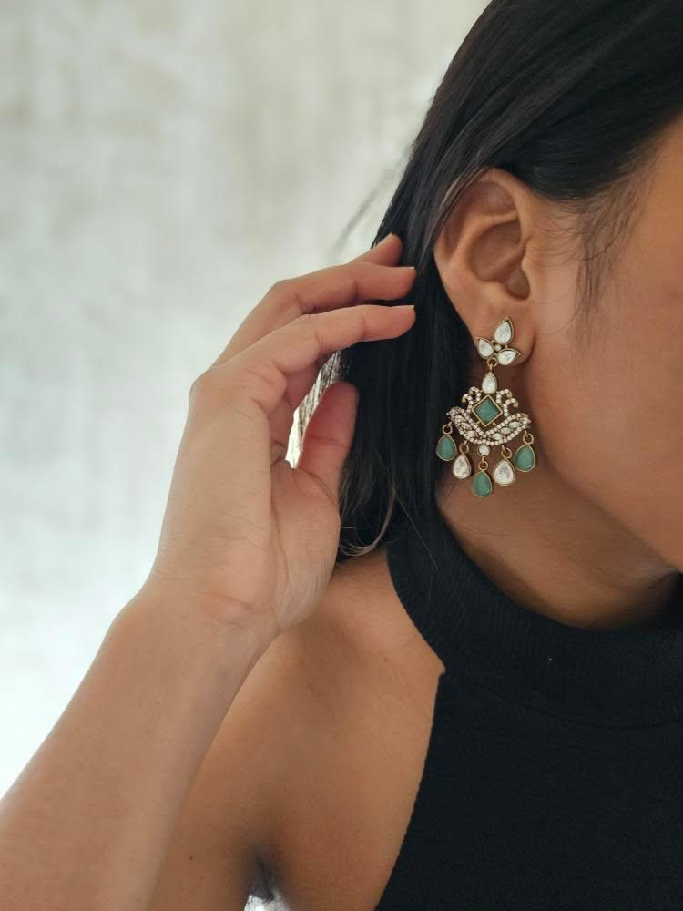 Narain polki earrings Thumbnail