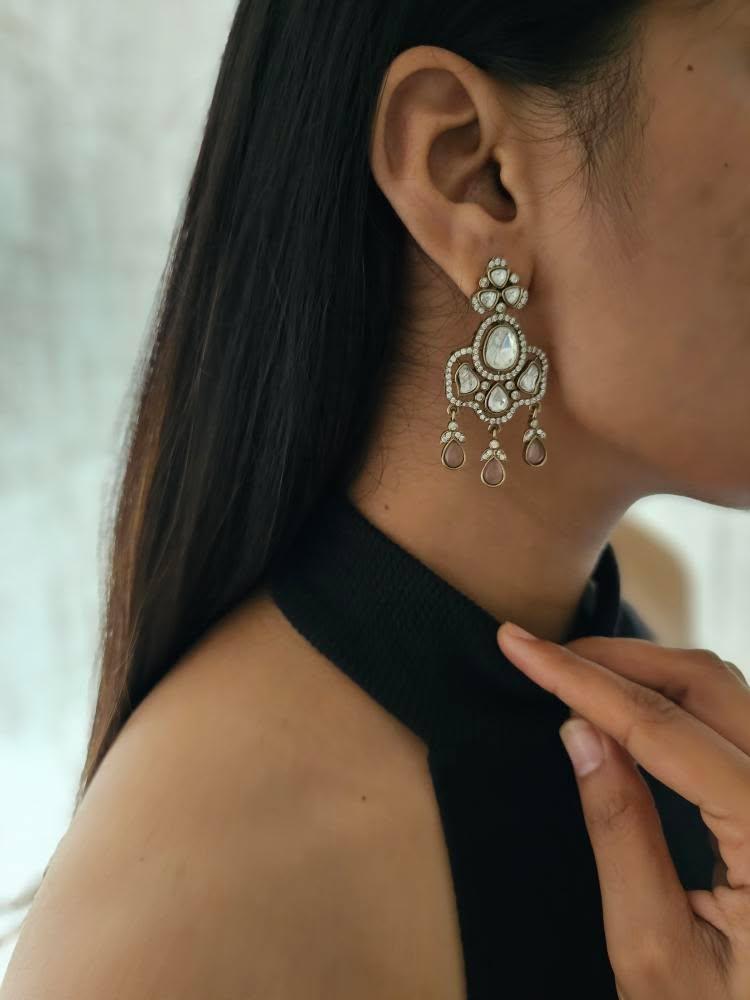 Mrunal polki earrings Thumbnail