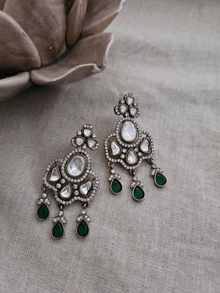 Mrunal polki earrings Thumbnail