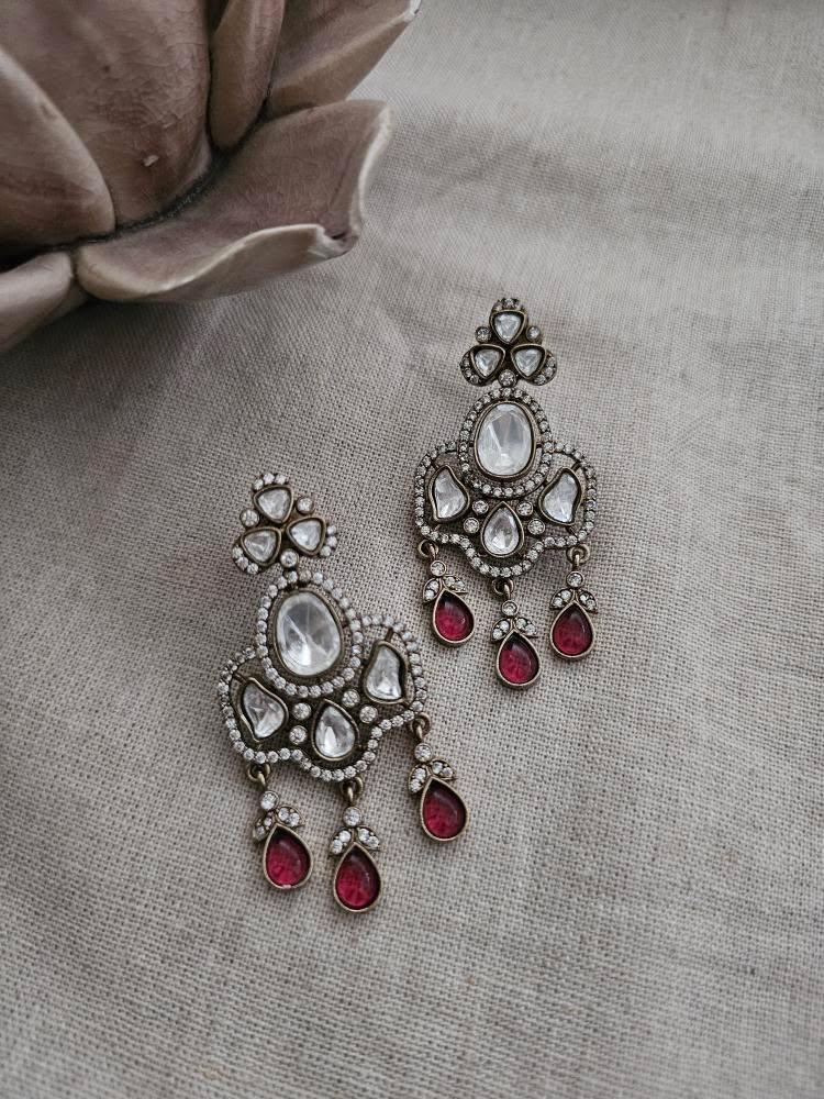 Mrunal polki earrings Thumbnail
