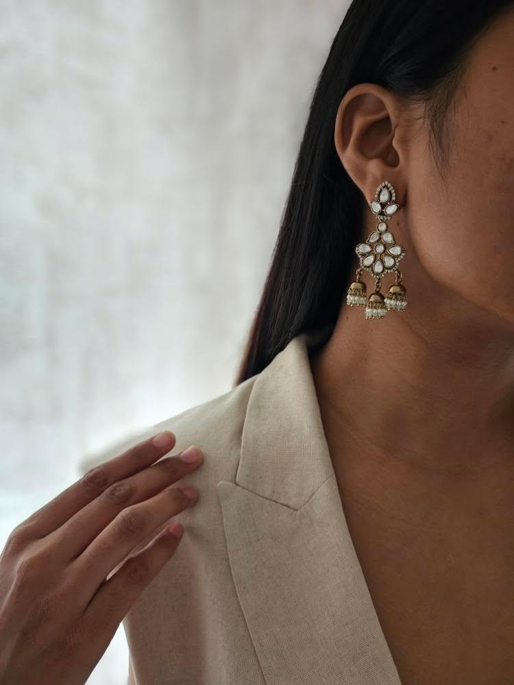 Mahi polki earrings Thumbnail