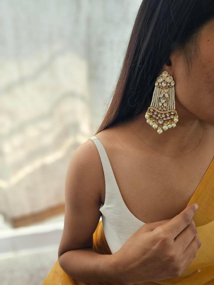 Javidan pearl earrings Thumbnail