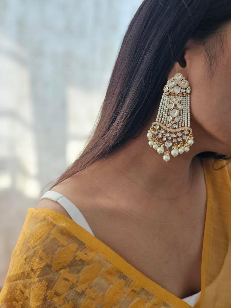 Javidan pearl earrings Thumbnail
