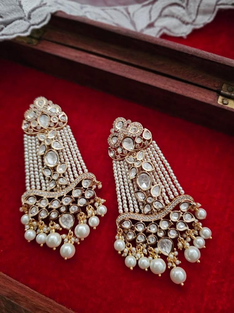 Javidan pearl earrings Thumbnail