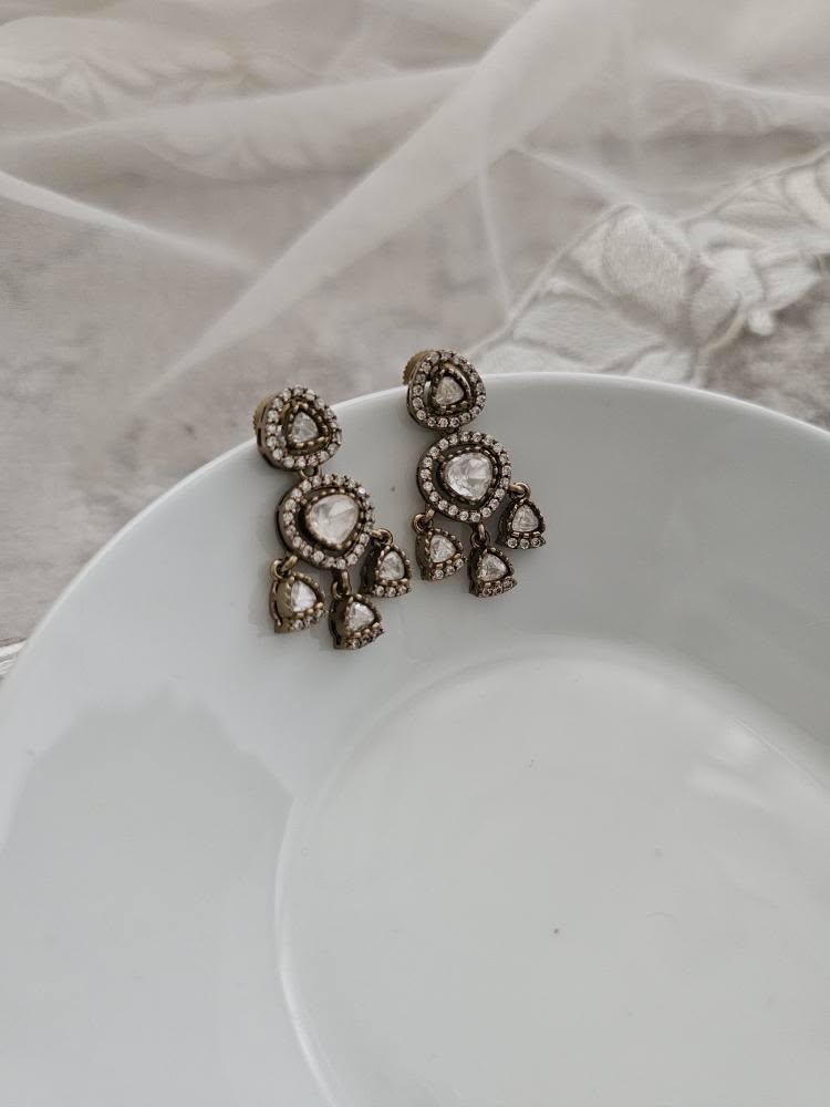 Tiya polki earrings Thumbnail
