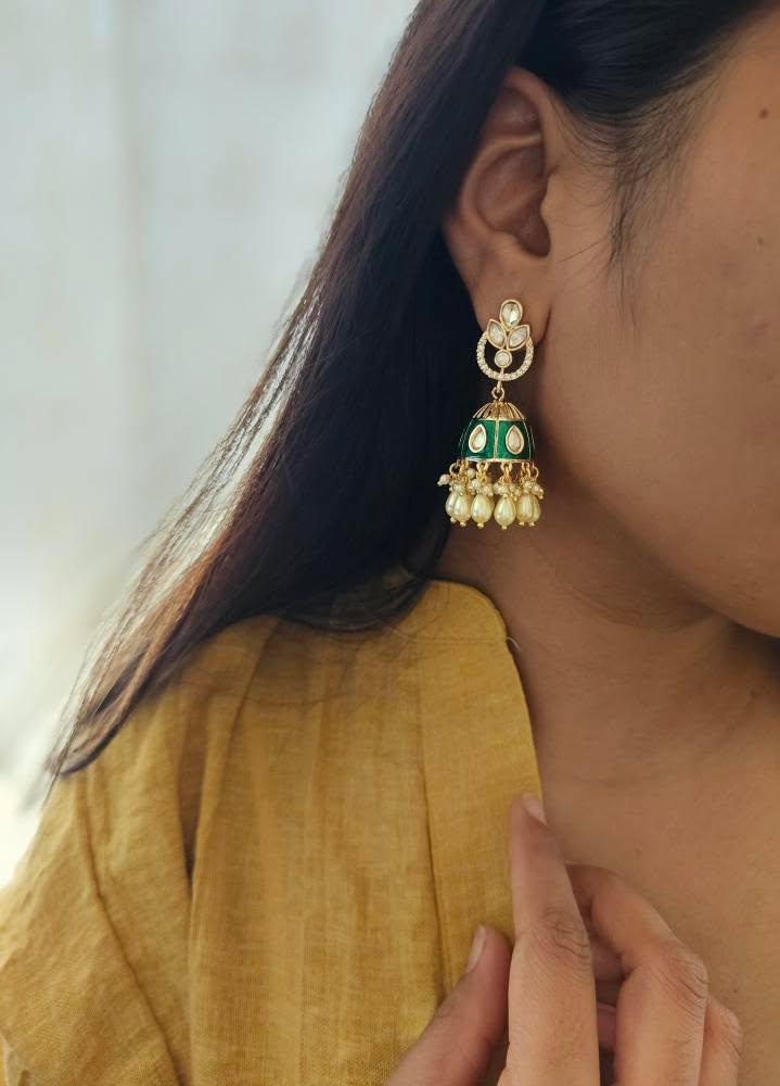 Gulwara meenakari jhumki Thumbnail