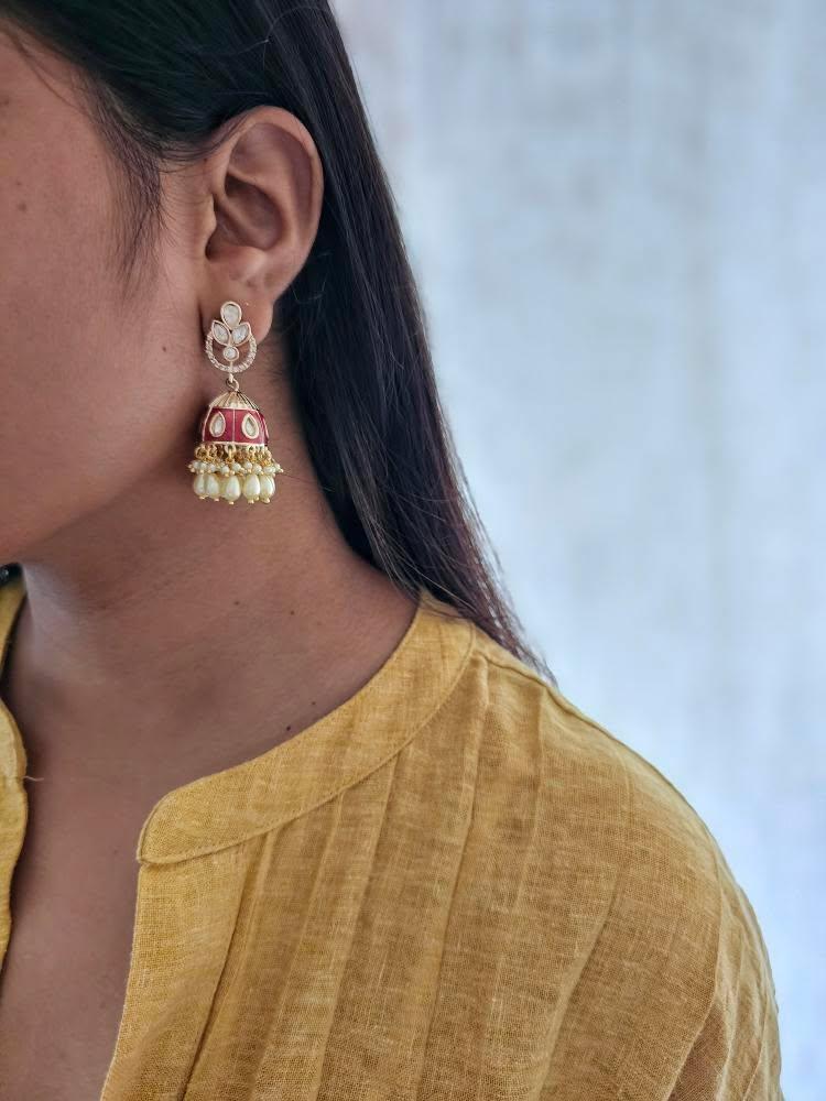 Gulwara meenakari jhumki Thumbnail