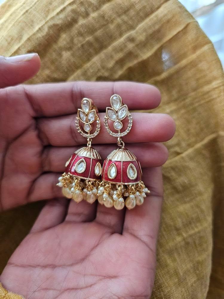 Gulwara meenakari jhumki Thumbnail