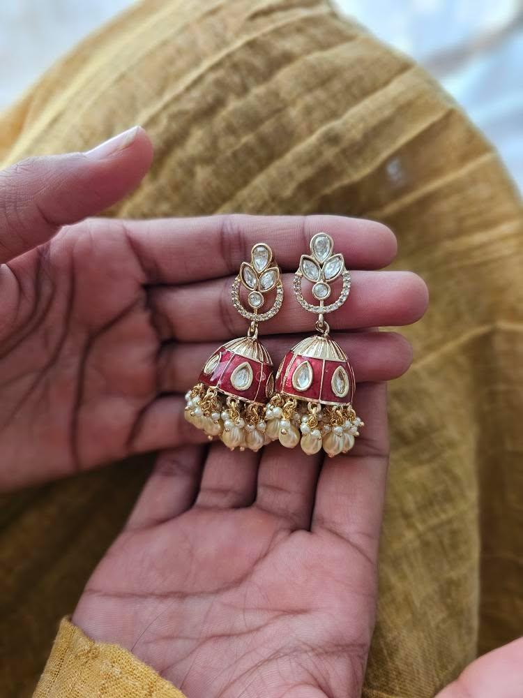 Gulwara meenakari jhumki Thumbnail