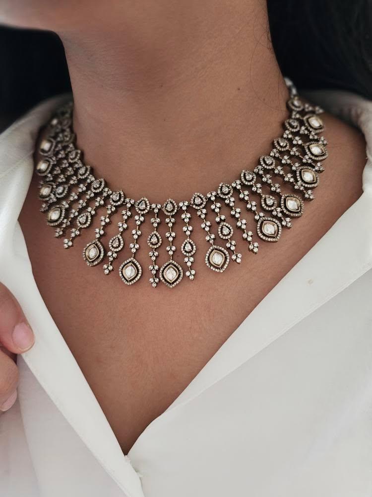 Ravina polki necklace Thumbnail