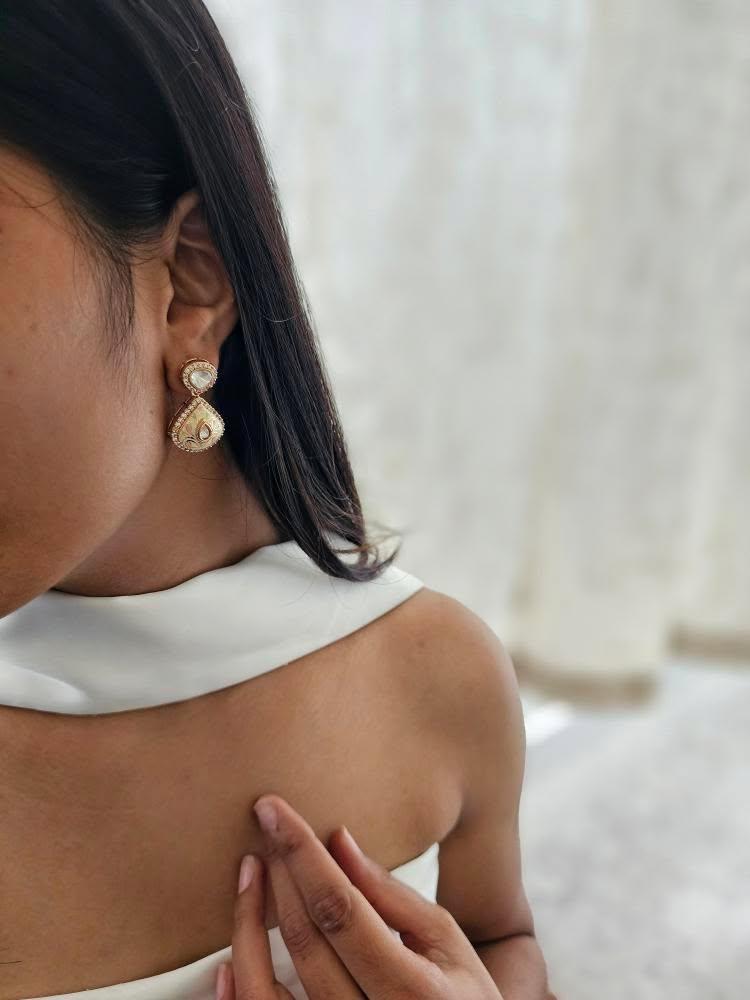 Mubi meenakari earrings Thumbnail