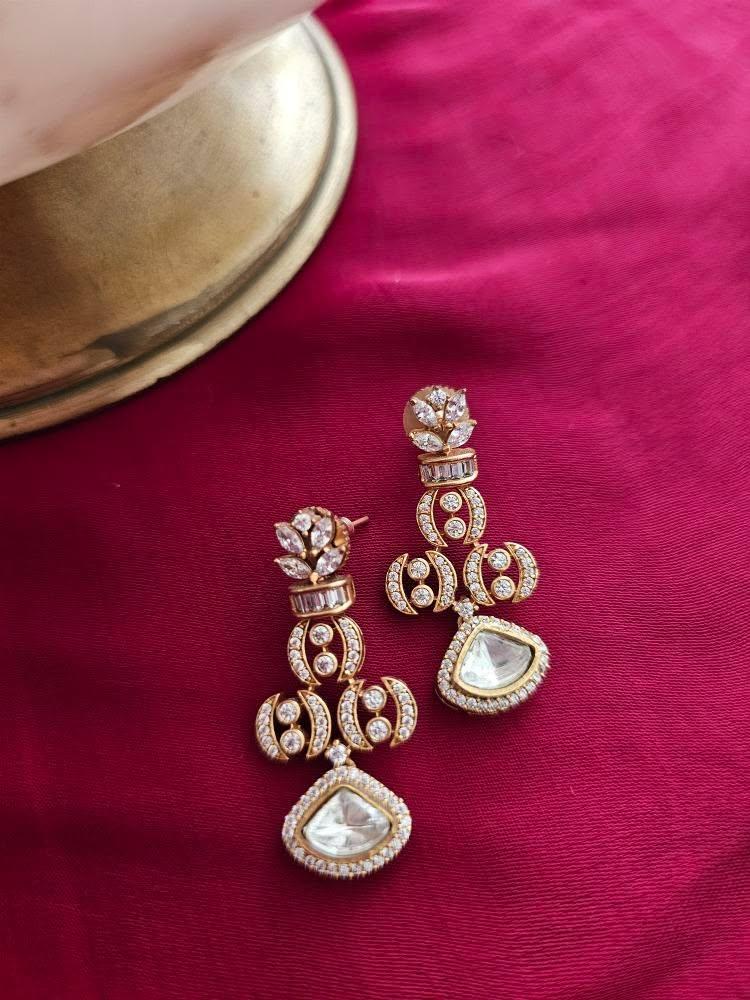 Shraddha polki necklace Thumbnail