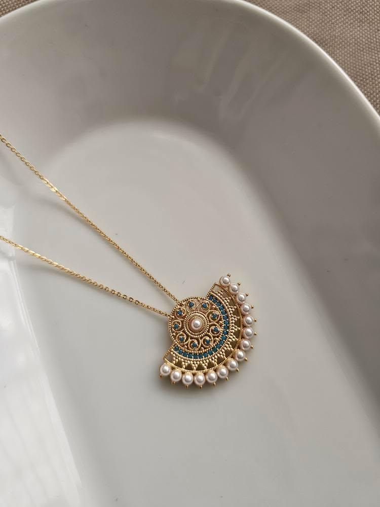 Chakra delicate necklace Thumbnail