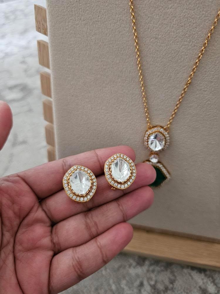 Tripti delicate polki necklace Thumbnail