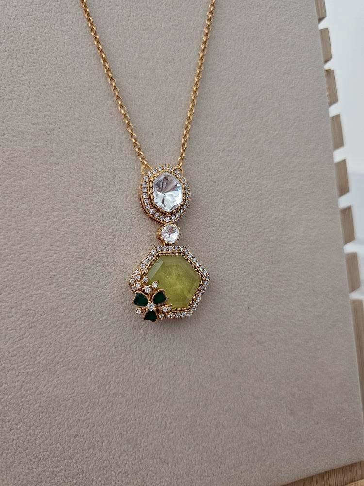 Tripti delicate polki necklace Thumbnail
