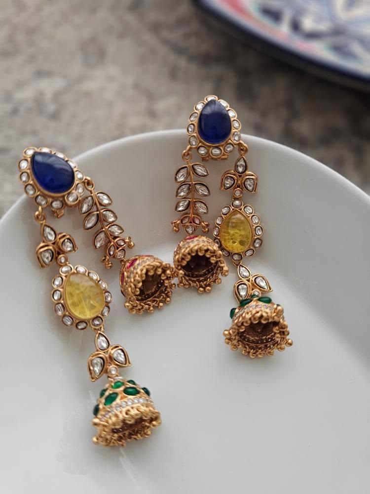 Aanira handcrafted jhumki Thumbnail