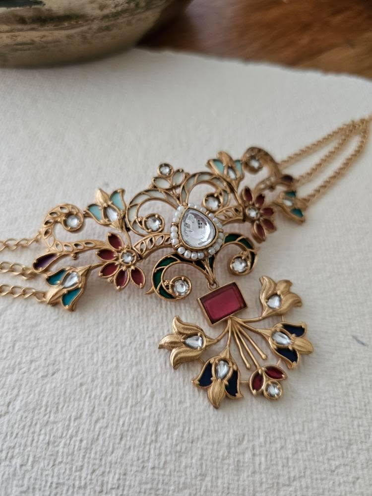 Vasuhi handcrafted choker Thumbnail
