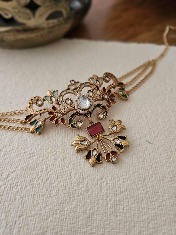 Vasuhi handcrafted choker Thumbnail