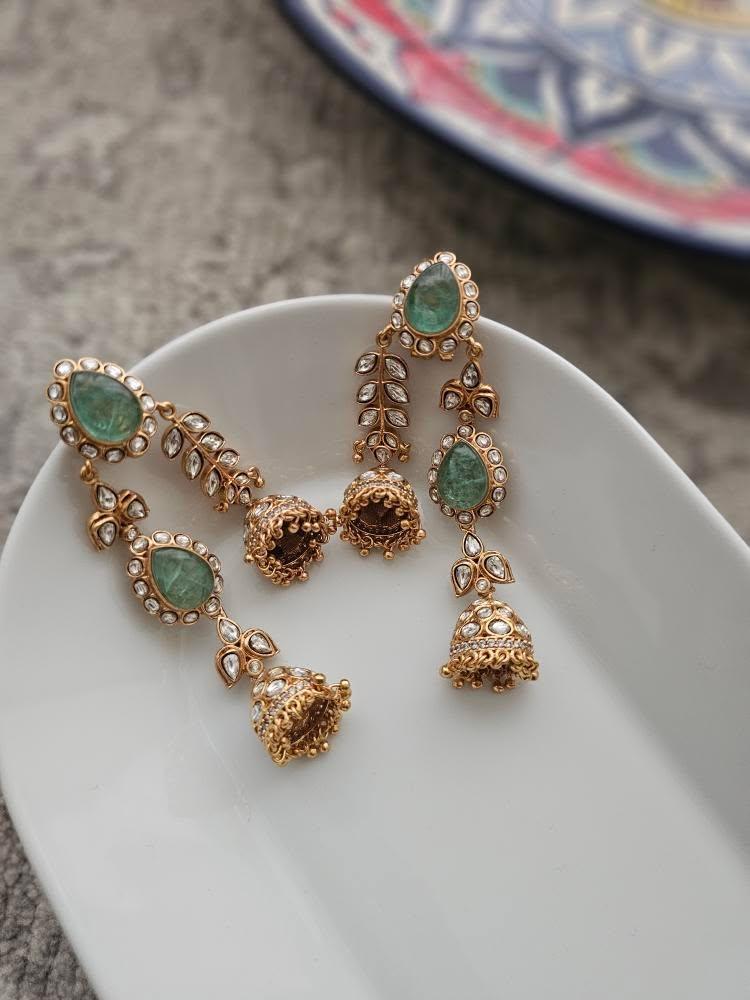 Aanira handcrafted jhumki Thumbnail