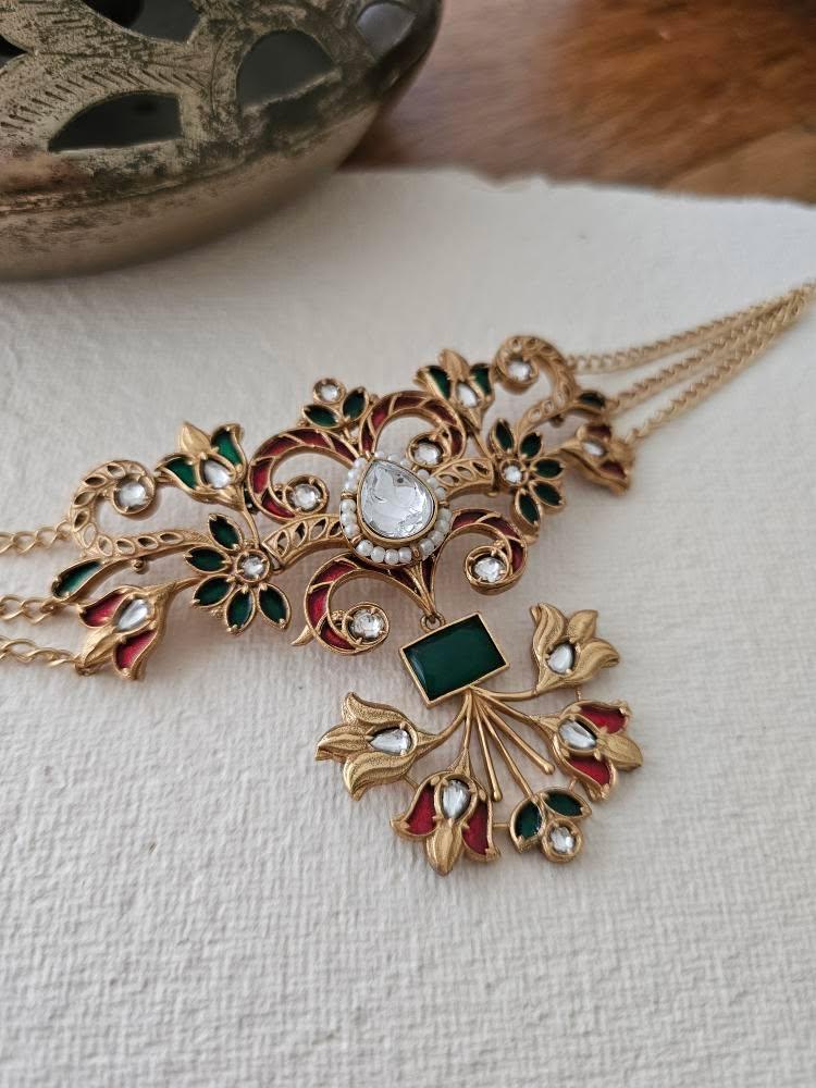 Vasuhi handcrafted choker Thumbnail