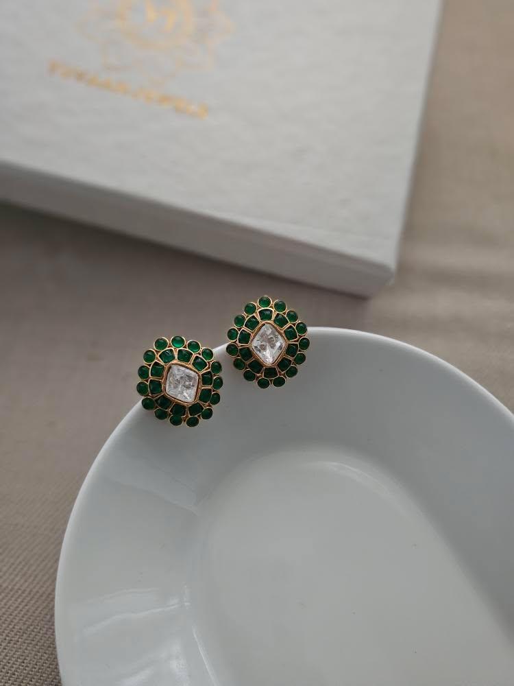 Purna polki studs Thumbnail