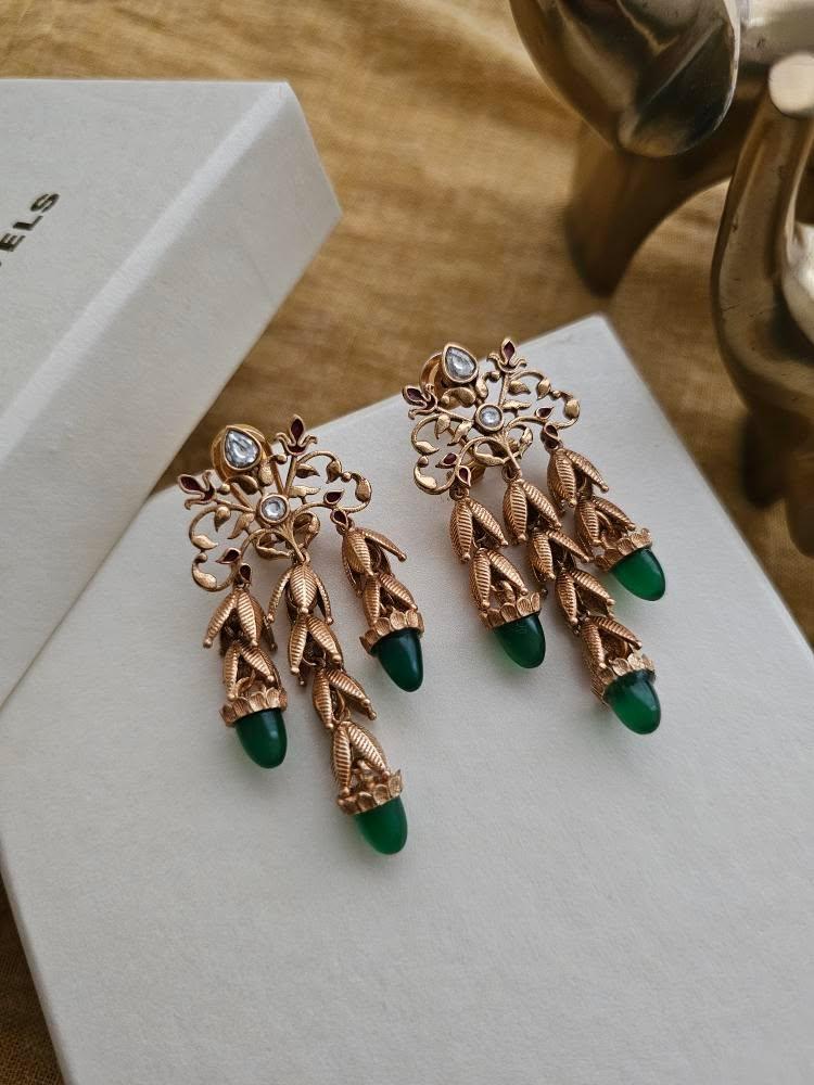Pallavi handcrafted earrings Thumbnail