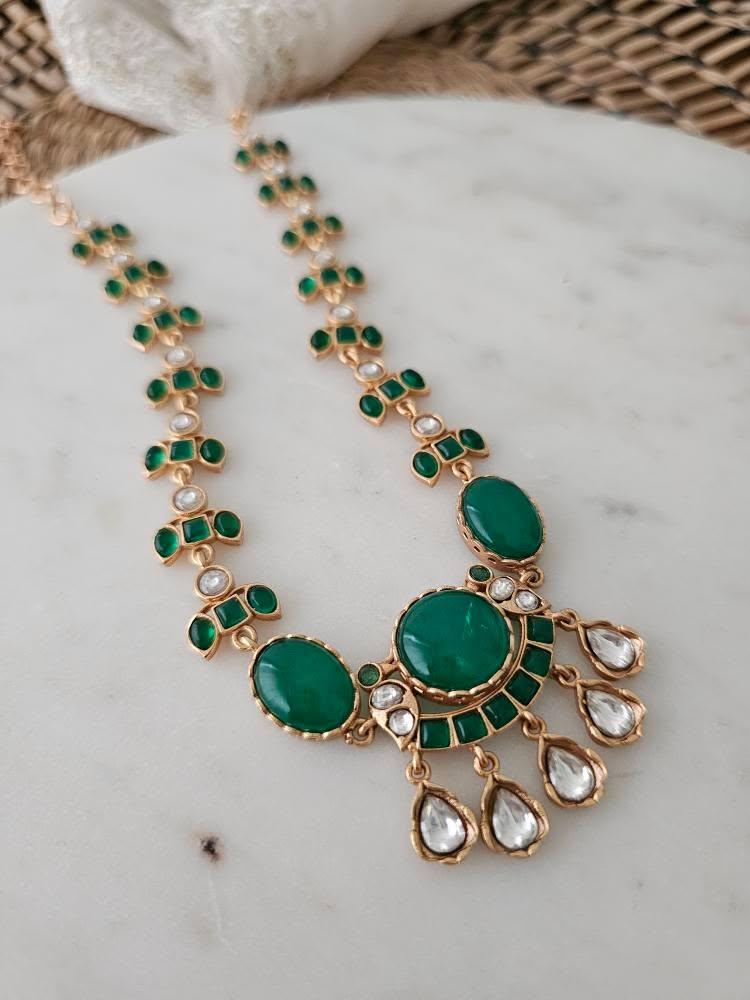 Jodha handcrafted necklace Thumbnail