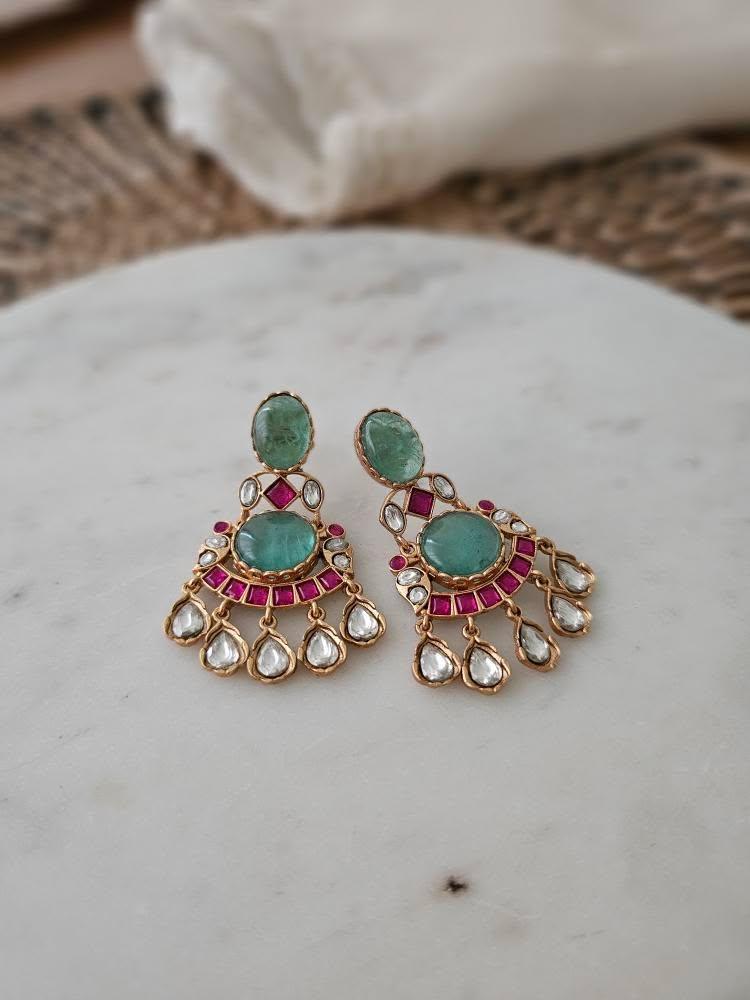 Jodha handcrafted necklace Thumbnail