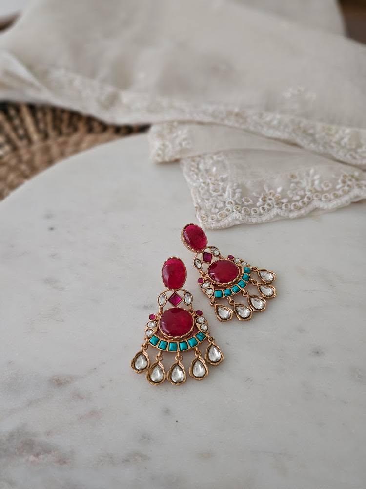 Jodha handcrafted necklace Thumbnail