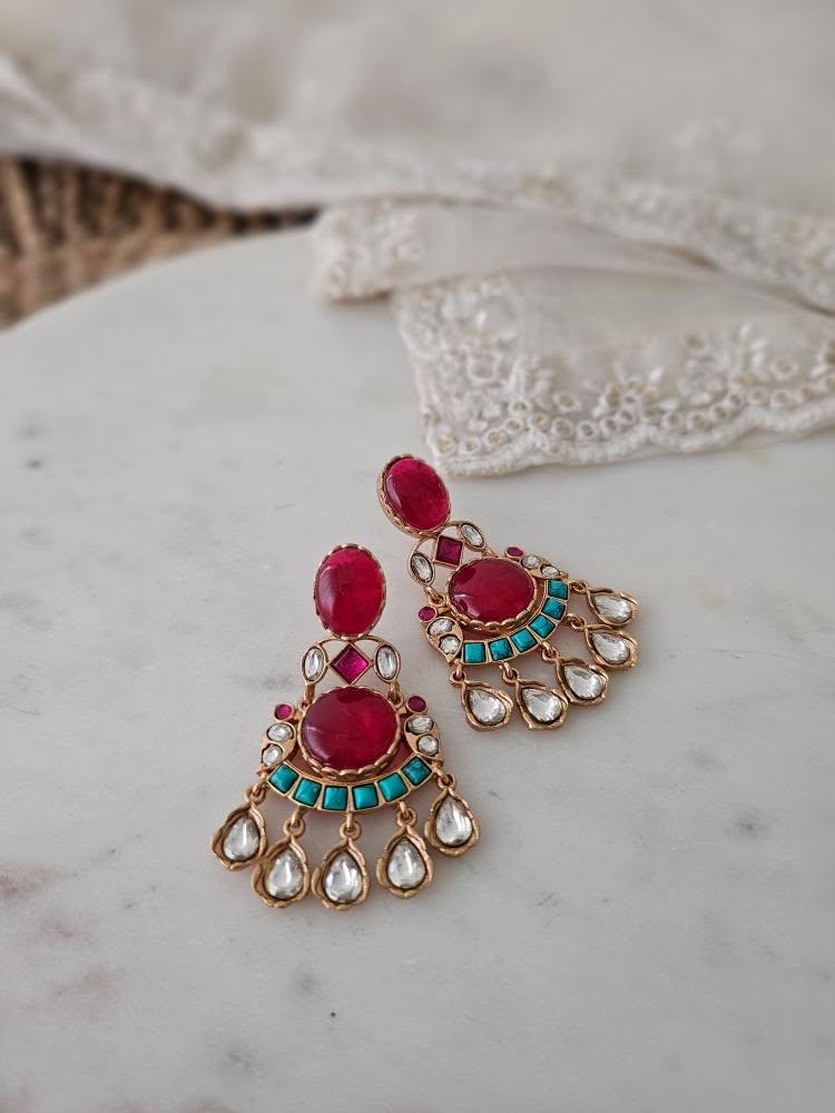 Jodha handcrafted necklace Thumbnail