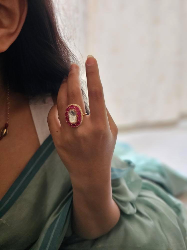 Tarai polki ring Thumbnail